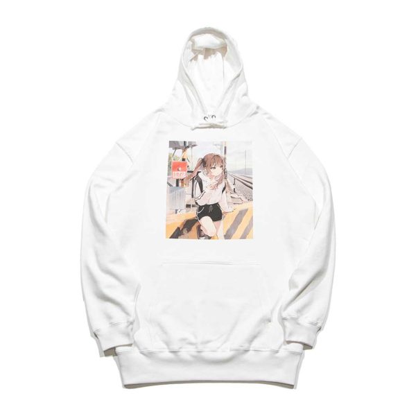 はむねずこ - Hoodie White L