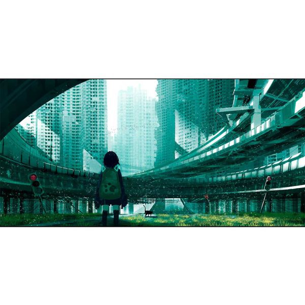 chooco - 廃墟群と信号