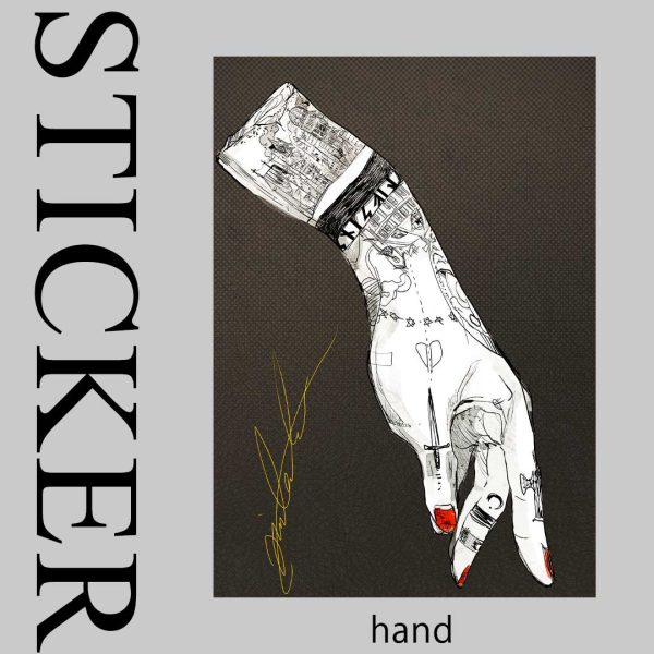 木野花ヒランコ - Sticker hand