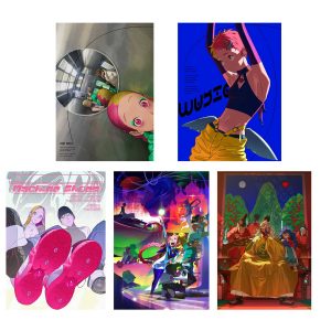 QMENG - Post Card Set B