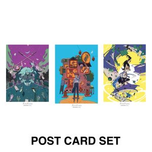 てんてこ - Postcard set