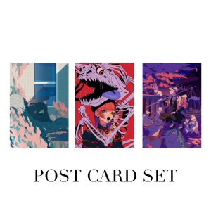 もりまちこ - Post Card Set