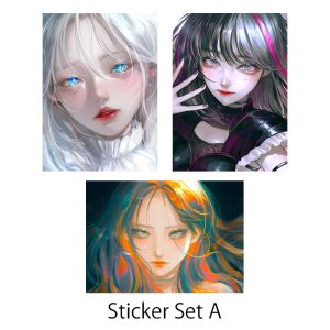 Gaze Beyond sticker set a001
