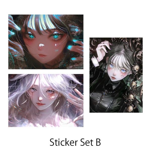 Gaze Beyond sticker set b002